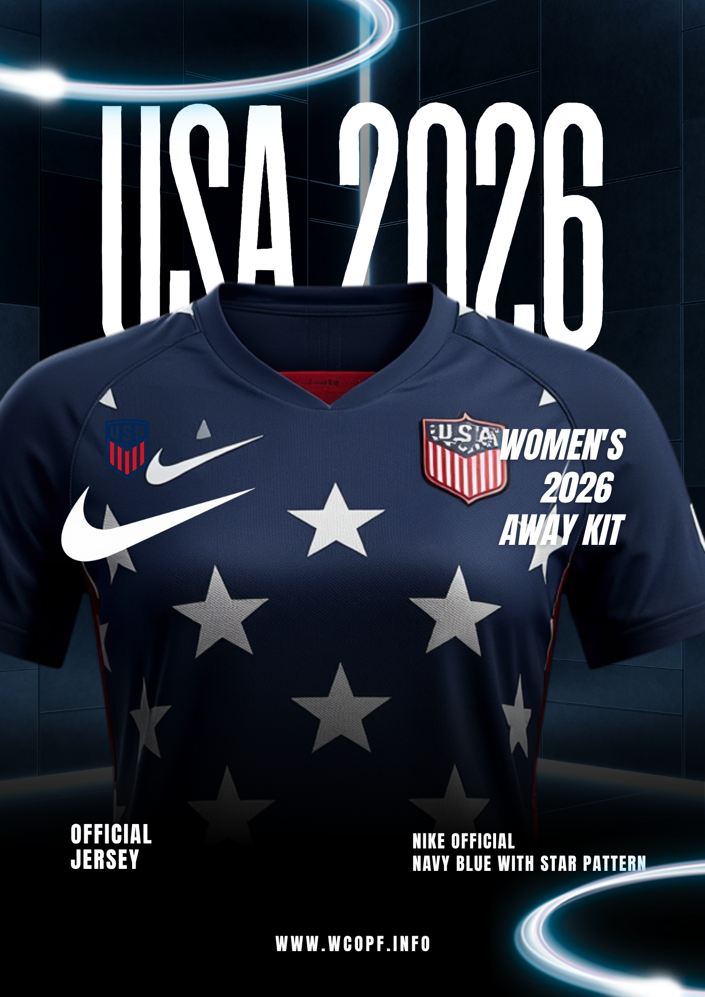 USA 2026 Away Jersey - Women's